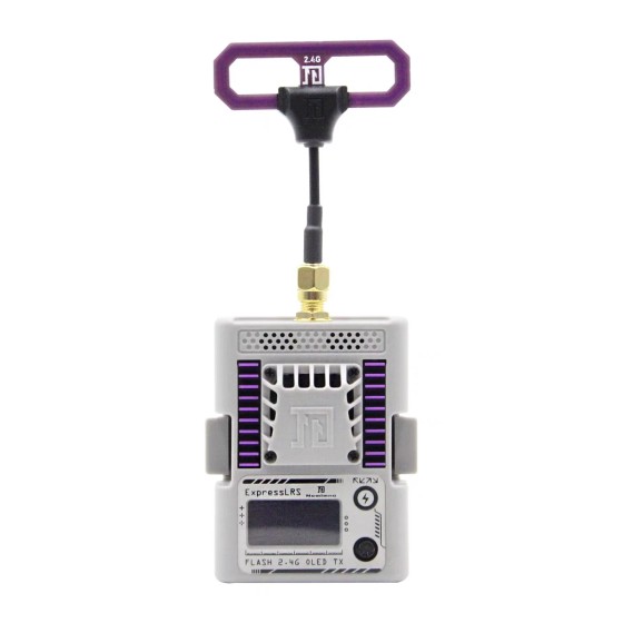 Namimno ExpressLRS ELRS 2.4GHz Flash Low Latency High Refresh Rate TX Module High-frequency RC OLED Nano Mini Receiver FPV Drone